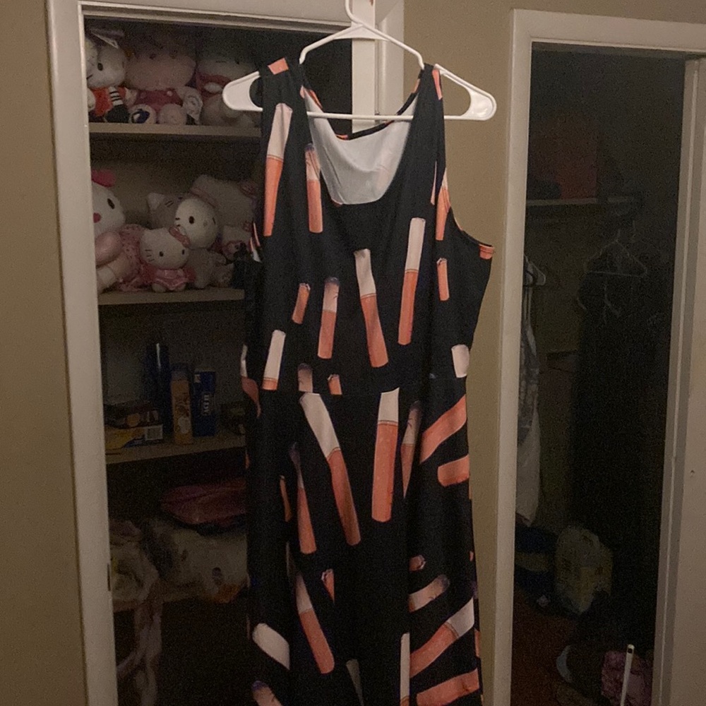 Trash queen size 4xl cig dress